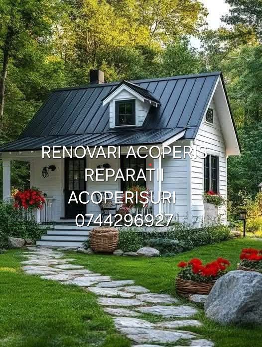Executăm acoperișuri montaj tigla metalică reparați de urgenta