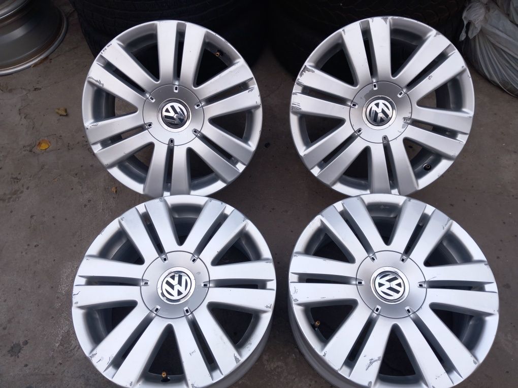 Set 4 jante aliaj r16 Volkswagen 5x112 ,Passat, Golf, Touran,