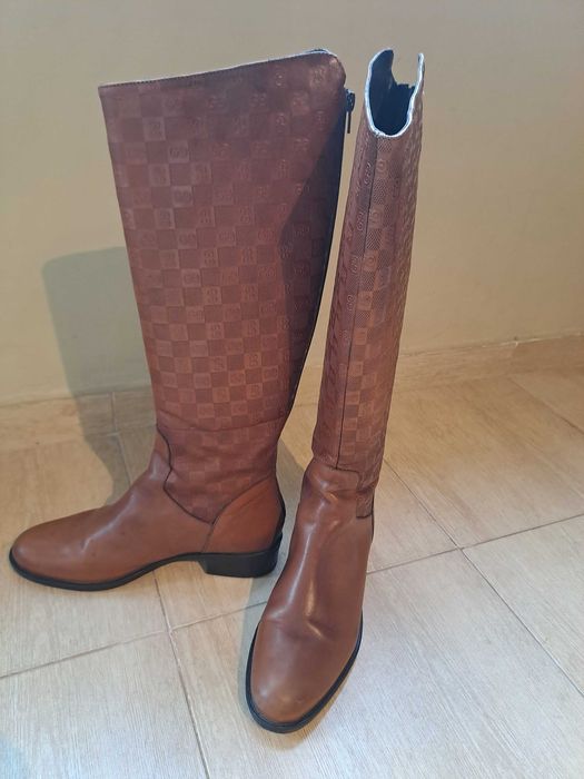 Дамски ботуши естествена кожа 39 номер