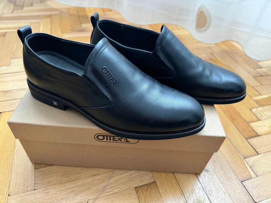 Pantofi Otter pentru barbati, piele naturala, marime 42, NOI
