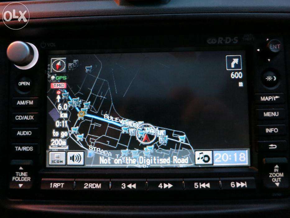 DVD Harta GPS Honda Accord CR-V Legend Civic Europa 2023 Romania 100%