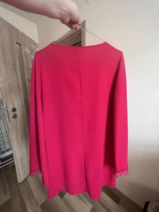 Рокля Зара / Zara цвят фуксия