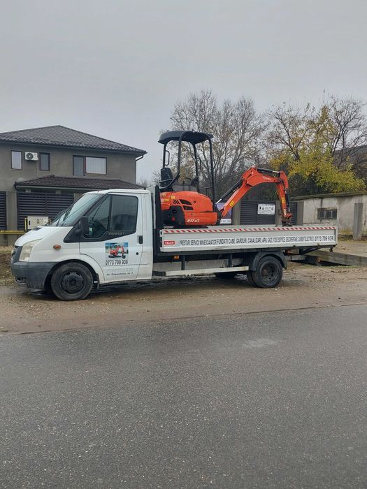 Prestari servicii miniexcavator 2 tone