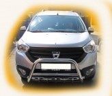 Bullbar Inox Dacia dokker