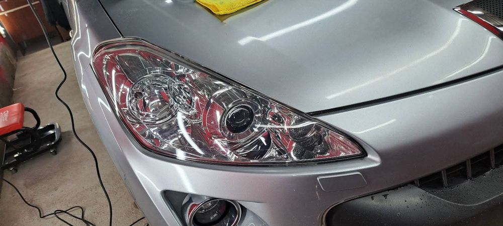 Полиране на Автомобили и фарове.