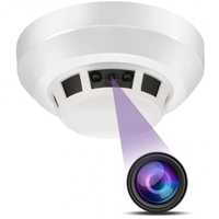 Camera Spion Detector de fum iUni E155, 4K, Night Vision, WiFI Direct