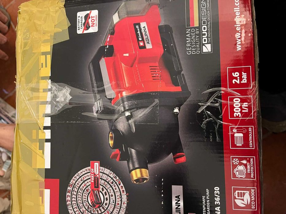 Einhell  - Pompa de gradina apa curata pe acumulator