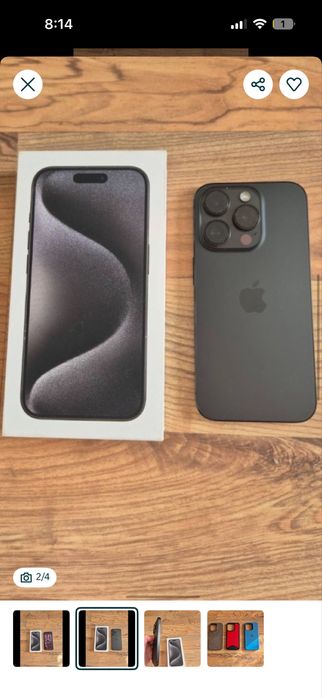 Продавам IPhone 15 Pro-Без забележка,като чисто нов!