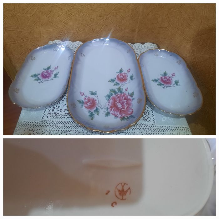 Абсолютно новые сервировочные блюда, Синельниковский ФЗ, размеры: 1шт-