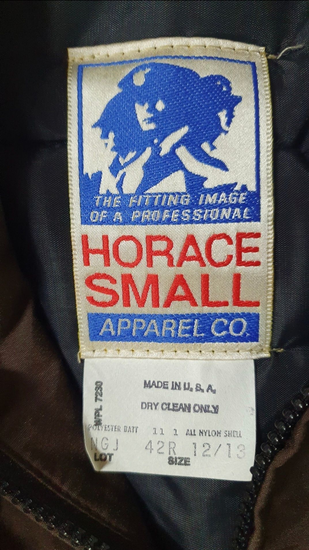 Патрульная куртка полиции США, Horace Small
