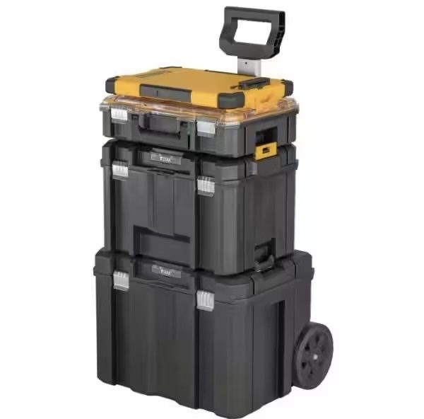 Комплект Куфари DeWALT TSTAK + Клипборд за документи и чертежи