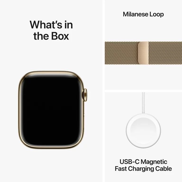 Apple Watch 9 Milanese Loop