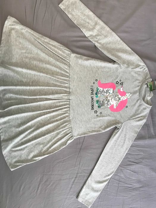 Нова  рокля с пони H&M за момиченце
