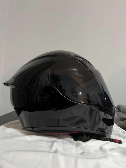 Каска AGV K1S "М" Черен Визьор Гаранция 5години