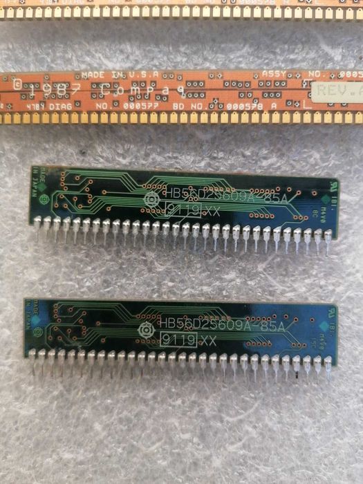 Memorii calculator vechi colectie ram sipp / Compaq mark iii