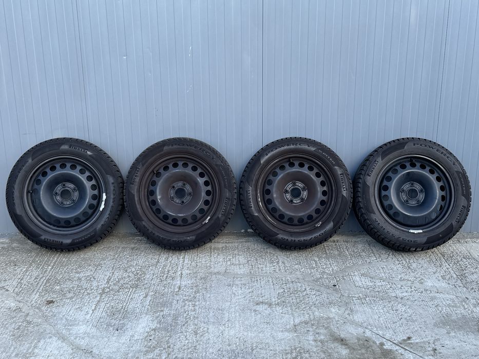 Jante Opel Astra K cauciucuri iarna Pirelli Powercy 205/55/R16 DOT24