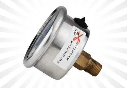Универсален манометър с глицерин 0-100bar, 0-100бара, 1450psi, 1/8NPT