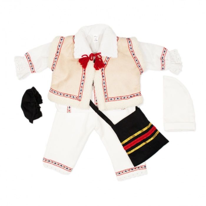 Costum popular botez baieti | Costum national botez bebe