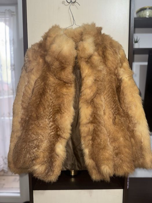 Blana naturala de vulpe rosie