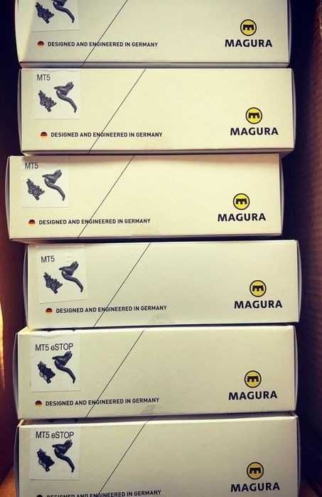 SET Frane bicicleta| Magura MT5 | 4 pistoane| nou