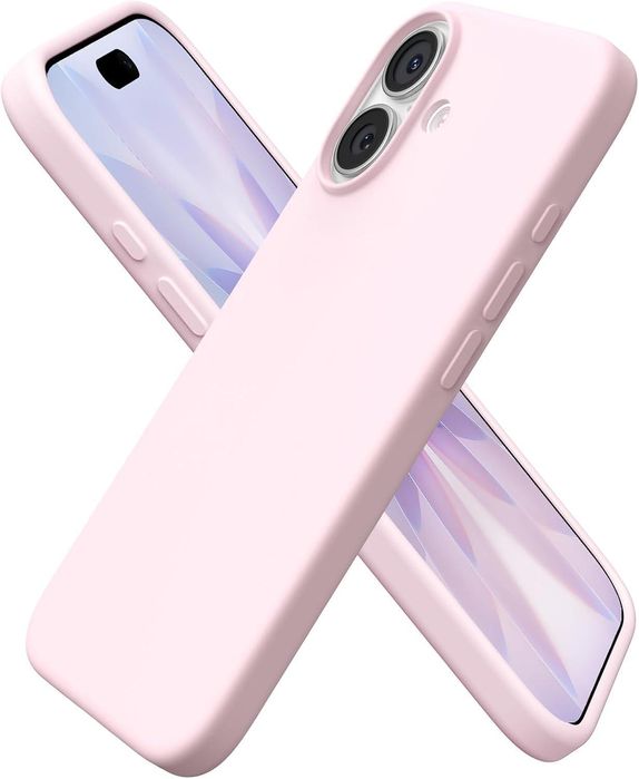Матов силиконов кейс за apple iphone 17 - розов