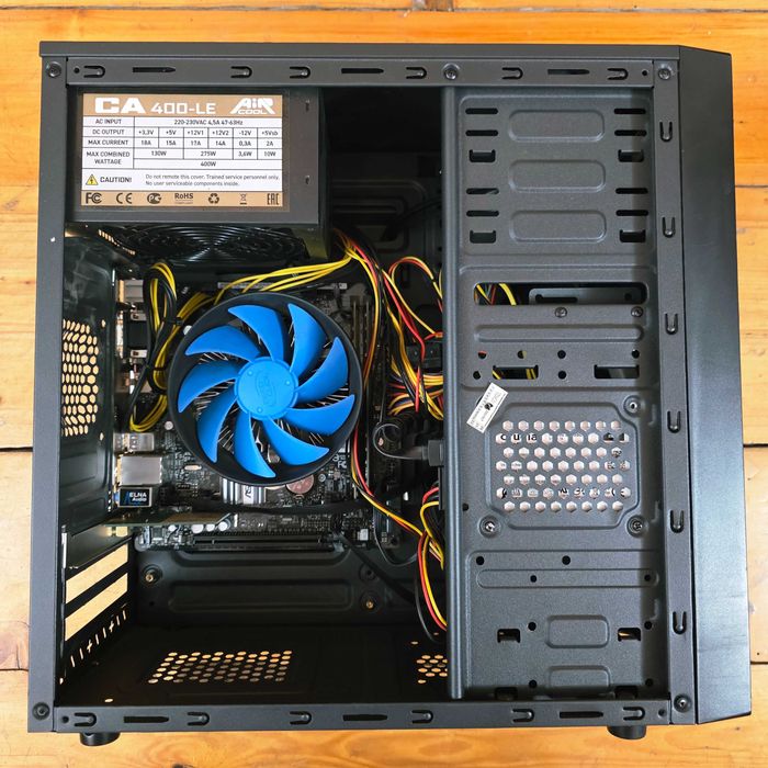 Шустрый компьютер системный блок Core i3-9100/DDR4 8GB/SSD 250GB/WiFi