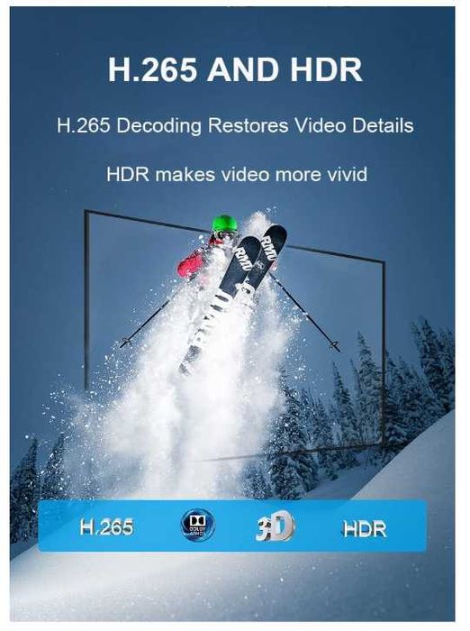 Android TV Box Smart Rupa 4GB RAM 64GB ROM S905W2 2.4G/5G WiFi BT5.0