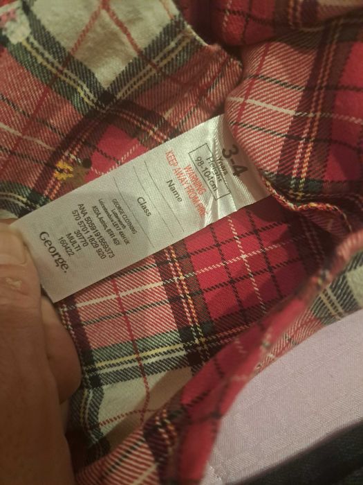 Сет официални коледни дрехи 3-4 години