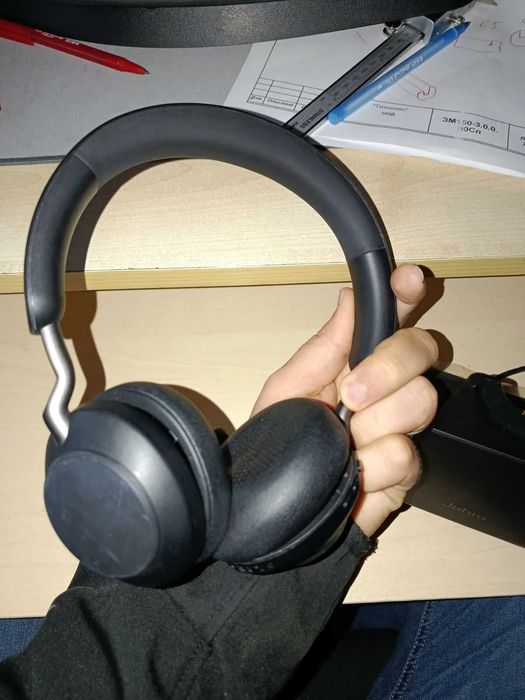 Слушалки Jabra Evolve2 65 с докинг станция, bluetooth BT