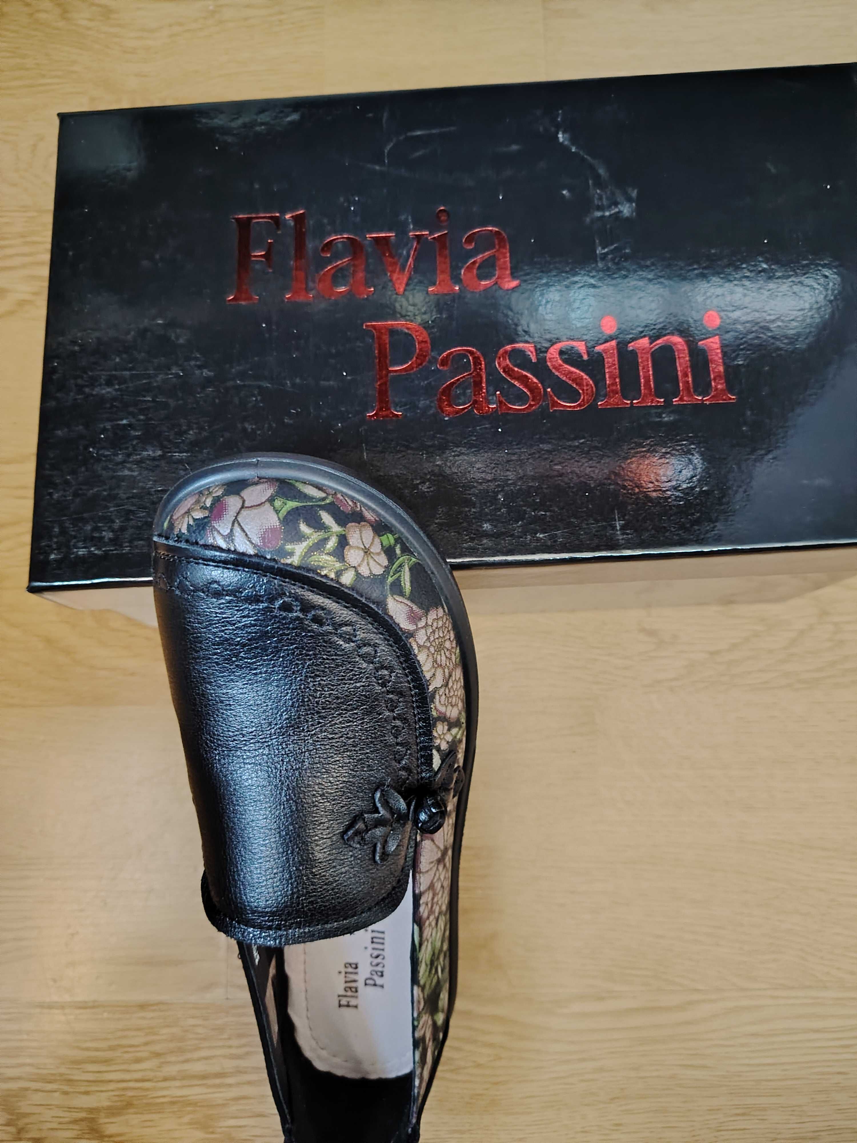 Balerini piele, mărimea 39