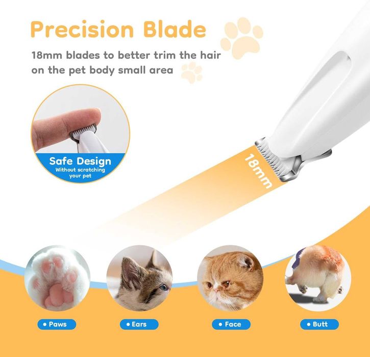l Pet Micro Precision, многофункционален тример за домашни любимци
