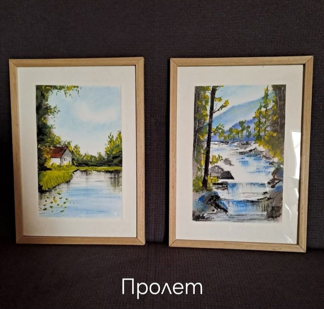 Картини маслен пастел