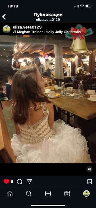 Празнична рокля за момиче на 9-10г