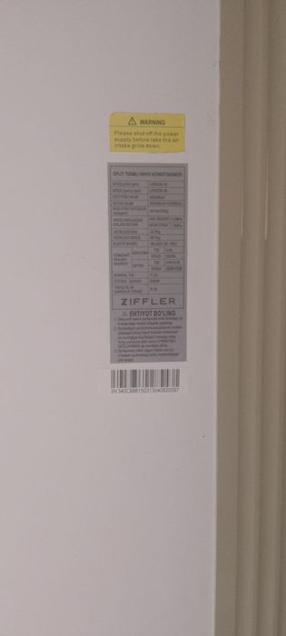 Кондиционер  Zifler 48 tali. London