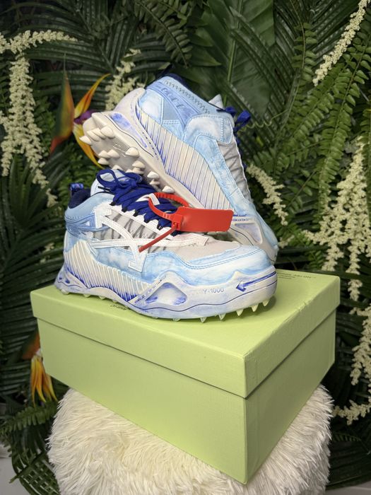 OFF-White Odsy 1000 Blue Overdye