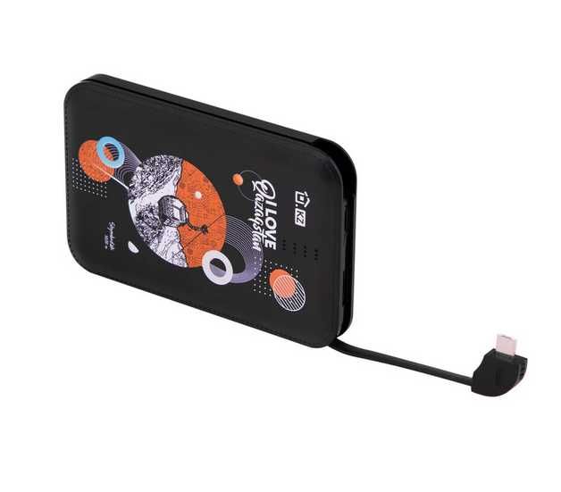 Power Bank Technodom, 5000Mah, TypeC + Lightning + MicroUSB