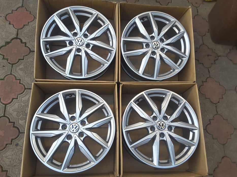 jante aliaj 17; 5x112;Vw Tiguan, Passat b8,b9,CC,Alltrack,Golf 6, 7, 8
