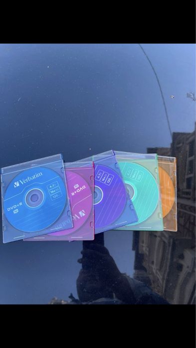 Vand cd dvd rew raw in carcasa slim printabile la imprimanta verbatim