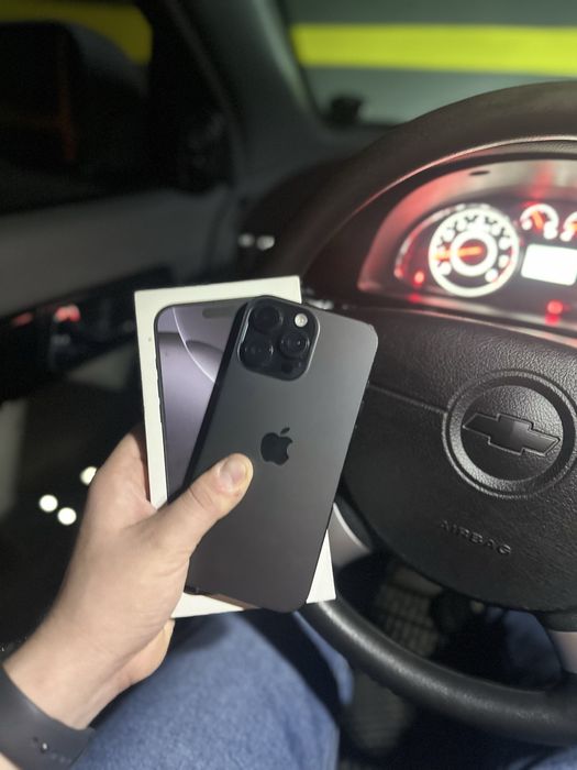 Iphone 16 pro max 100% yomkost ideal