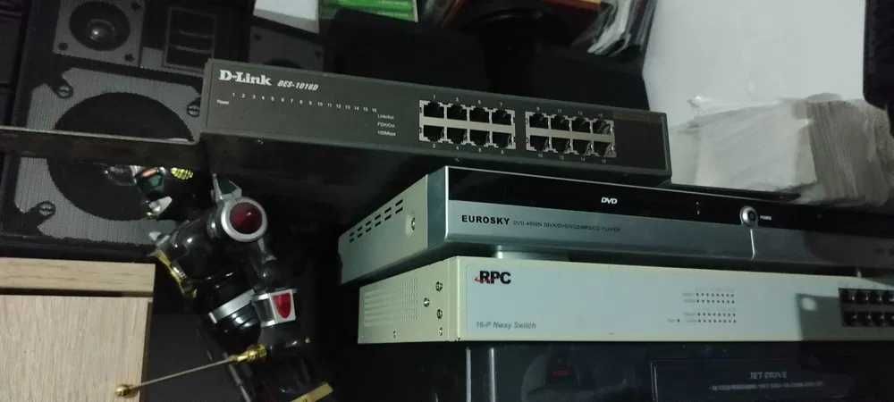 Switch RPC SW16P, 16-Port 10/100MBps N-Way1 Buc SMC, si de 24 Port,