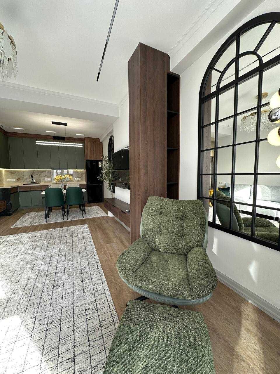 ЖК "Prestige Gardens" дизайнерская 2х ком в новым евро ремонтом