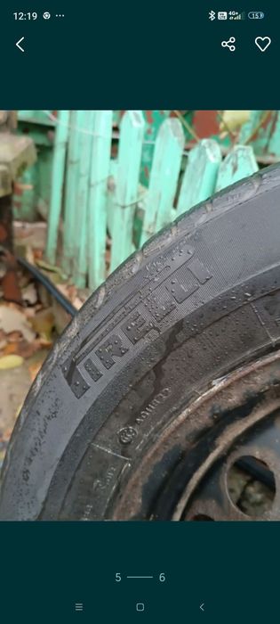 Roată, jantă+anvelopă 196 65 R15