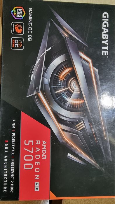 Продавам видокарта Gigabyte RX 5700 GAMING OC
Gigabyte RX 5700 GAMING