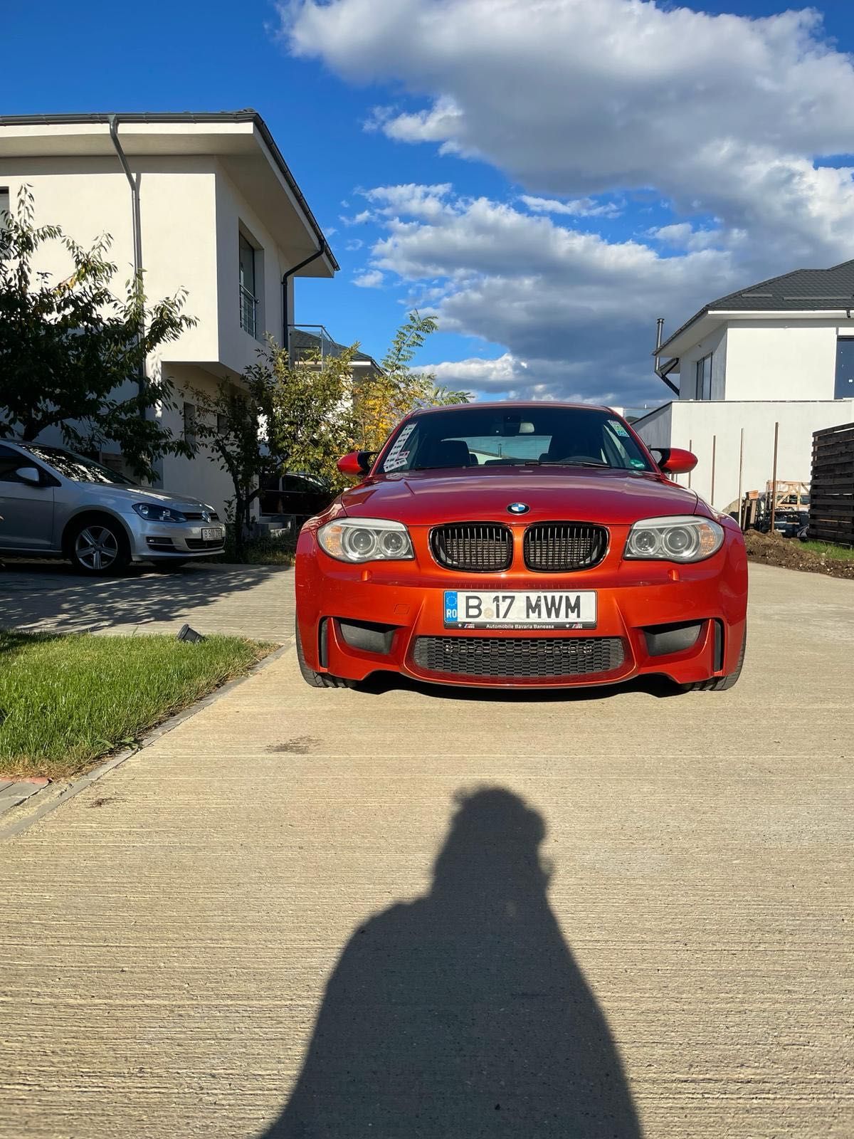 BMW 1M Coupe Orange