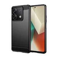 Калъф кейс гръб карбон Carbon за Xiaomi Poco C61 и Poco X6 Neo