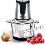 Чопър  R51111D, 400W, 2л., 2скорости, стъклена купа, черен/сребрист