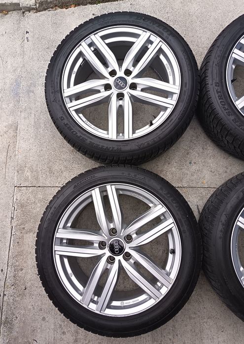 18ки джанти 5x112 със зимни гуми Dunlop