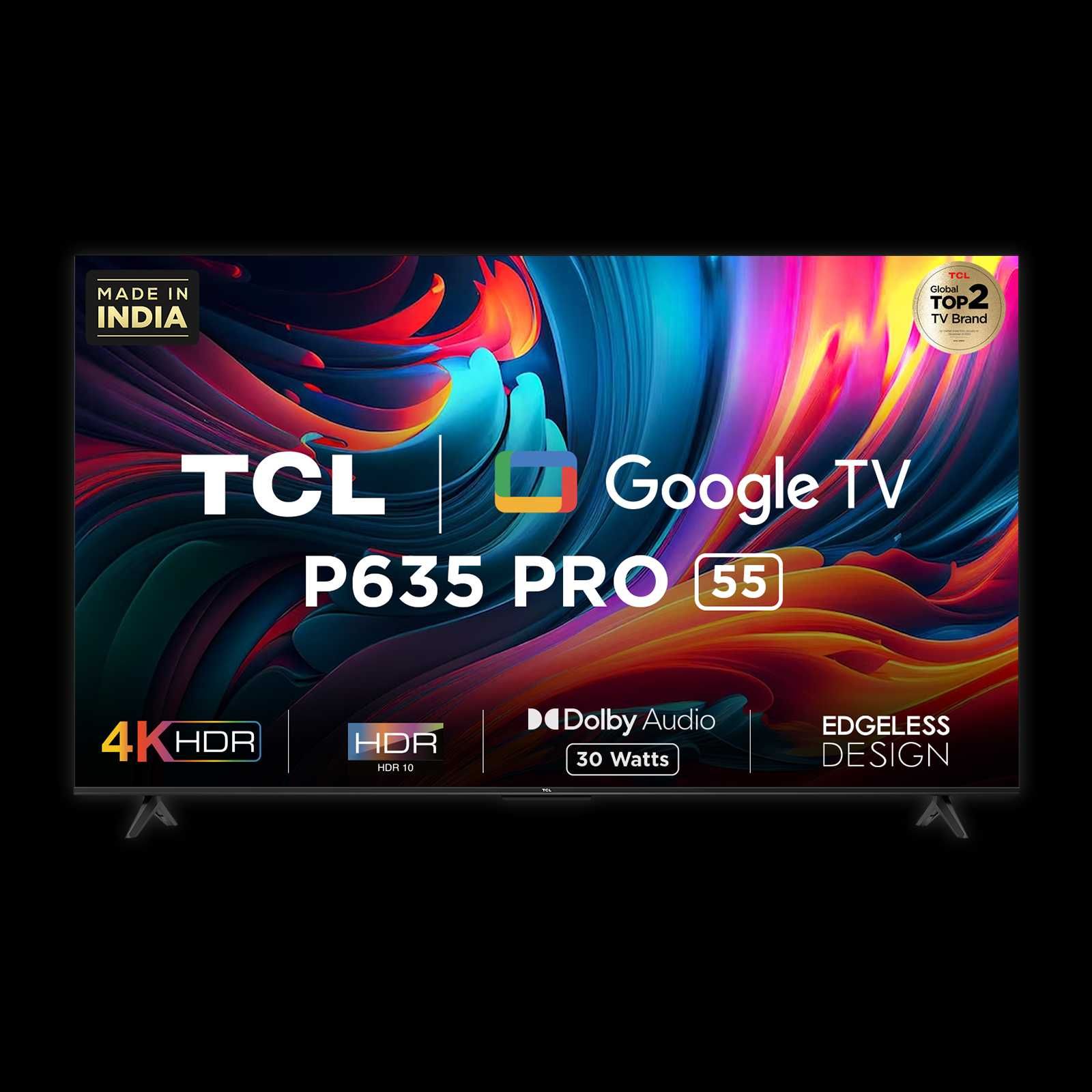 Телевизор TCL 55* P635 4K UHD Smart TV +2500 канал +доставка по городу