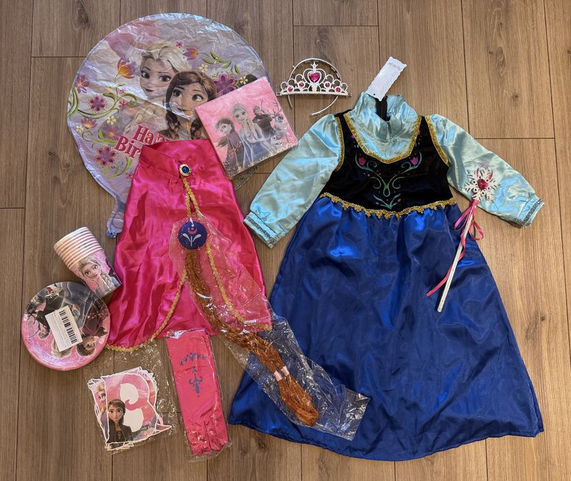 Парти сет рокля Фроузън принцеса Анна