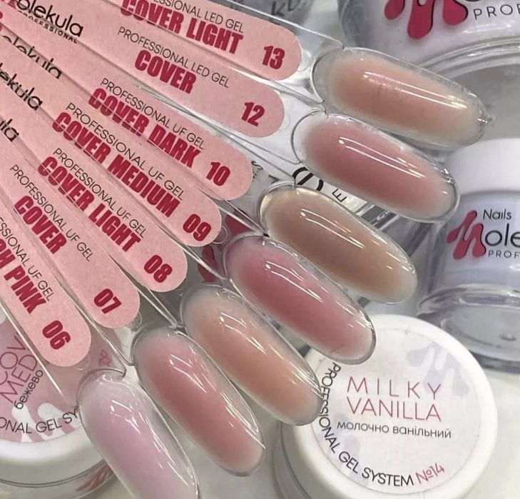 Изграждащ гел Nails Molekula Без ТПО! (Украйна)